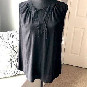Old Navy Black Sleeveless Blouse